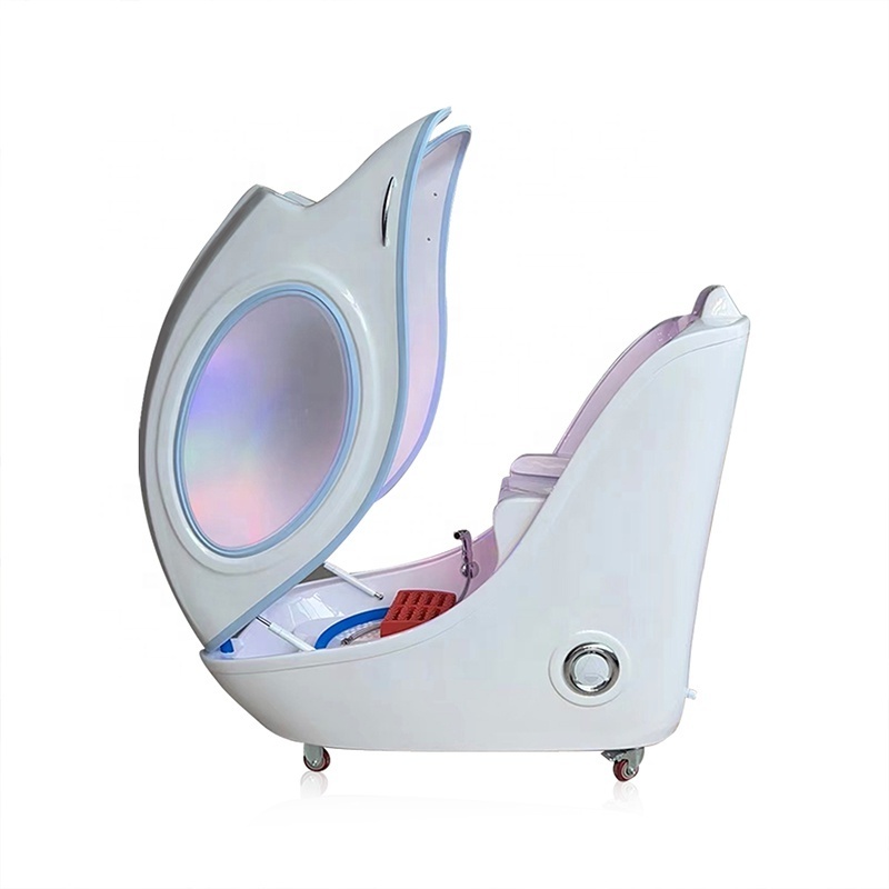 Body Relaxation Wellness and Health Skin Care PEMF Therapy Beauty Sitting Ozone Steam Spa Pod