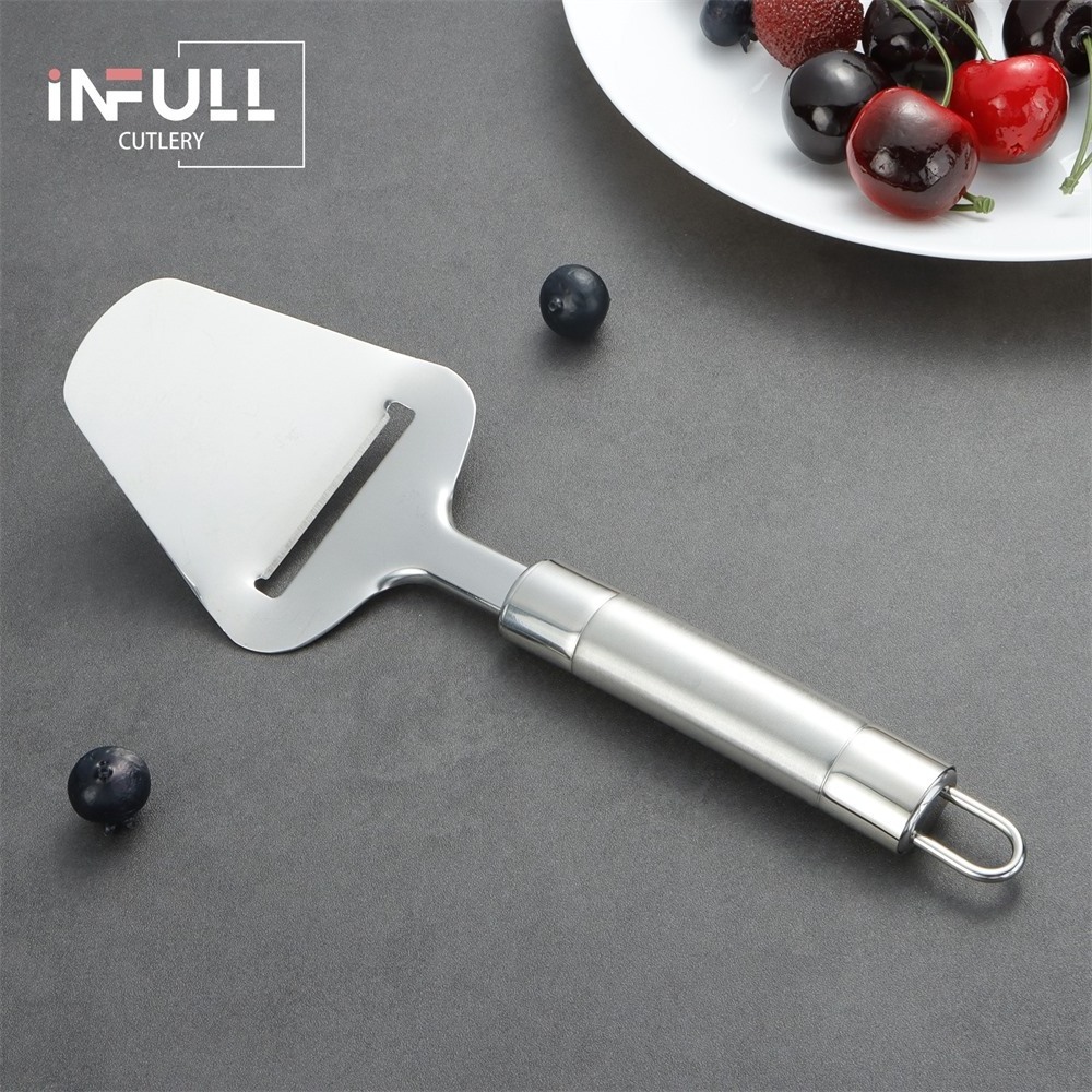 Stylish and Elegant High Quality Stainless Steel Cheese Slicer Cake Pie Cutter Pizza Amazon Best Selling Kitchenware