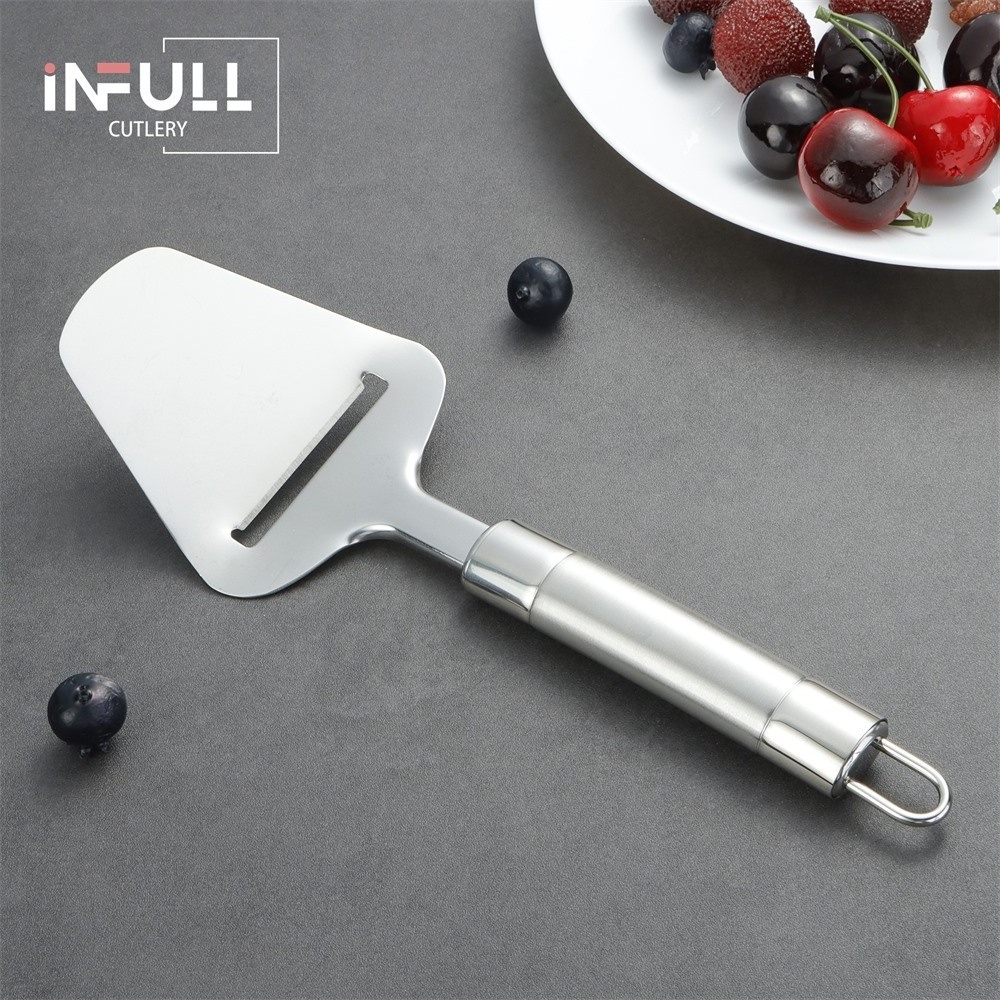 Stainless Steel Cheese Slicer For All Types of Slicer Cheese Handheld Slicer  Silver Non-Stick  Dishwasher Safe