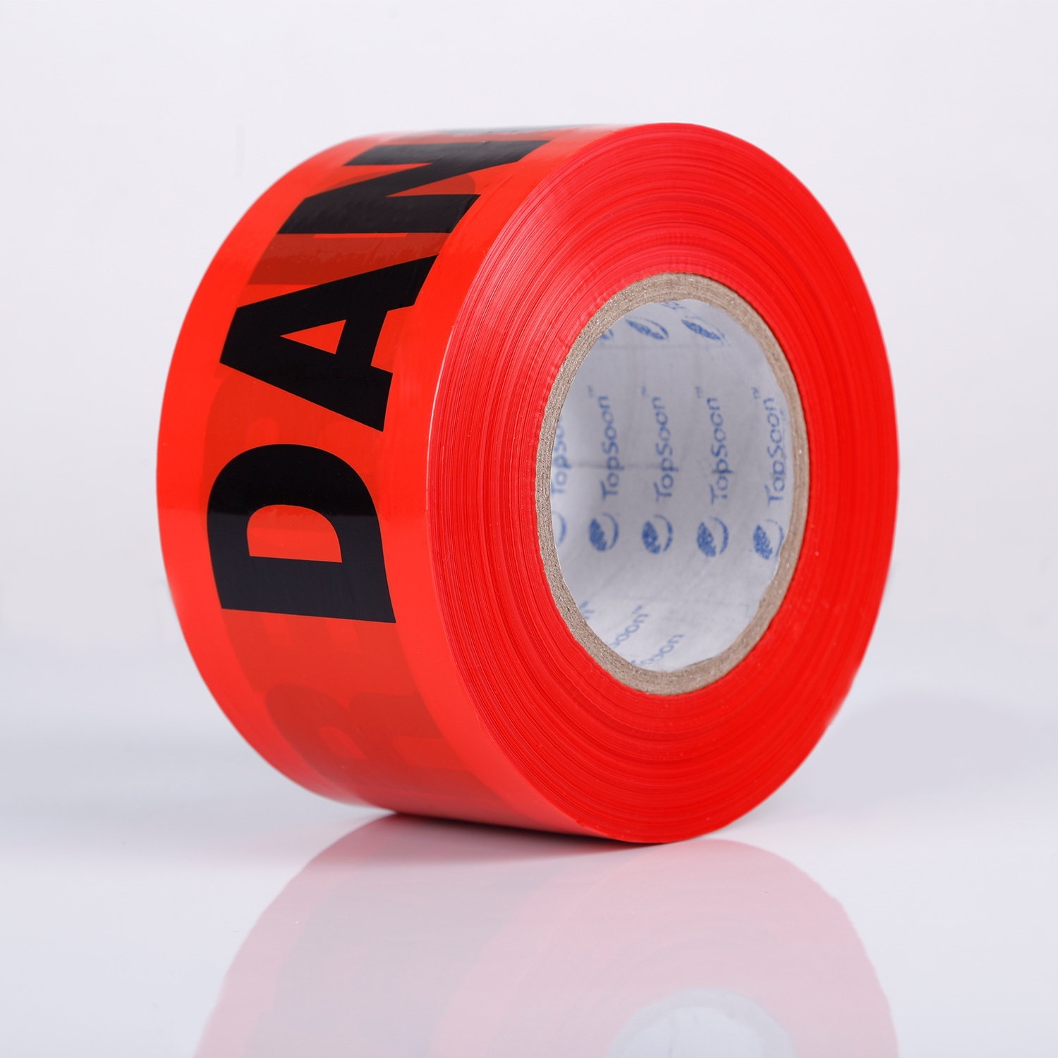 yellow traffic barrier barricade warning tape non-adhesive polythene caution /danger tape