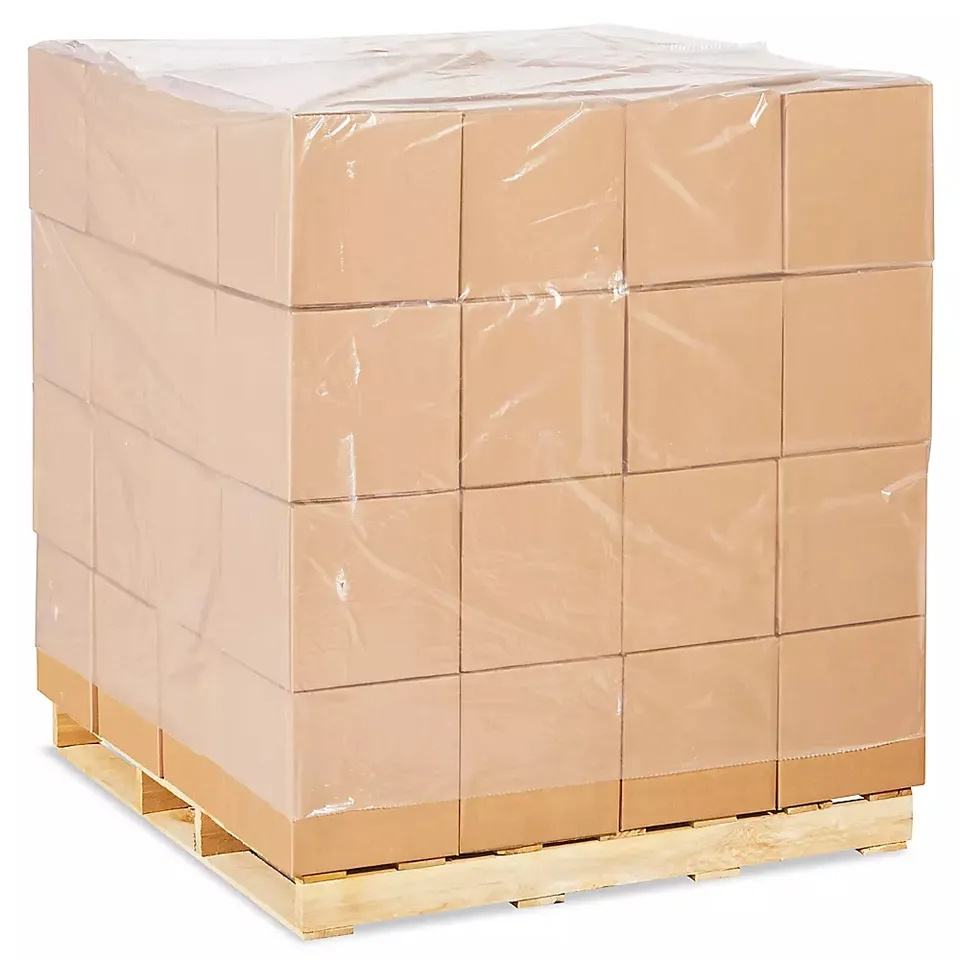 Pallet Cover PE Furniture Plastic Reusable Wrap Bag Dust Proof Protect Goods Factory Price