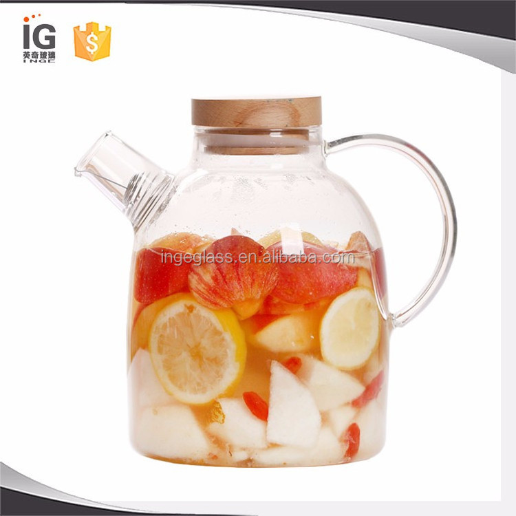 china wholesale clear glass tea pots/kids tea sets