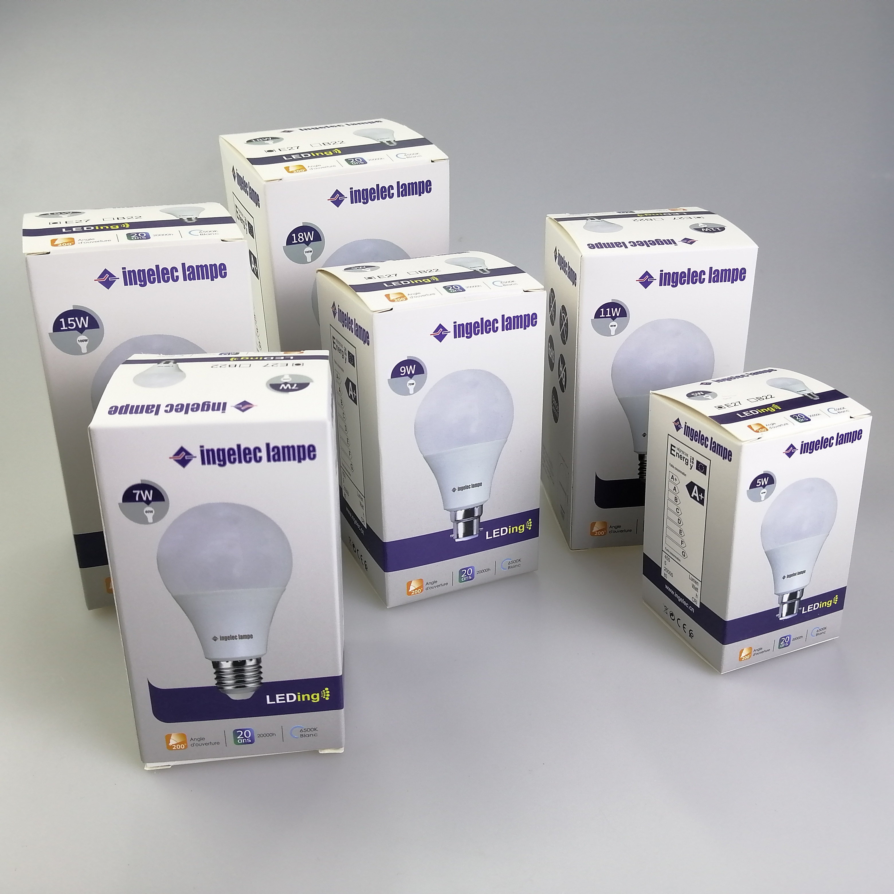 LED PVC Led Bulb LED Lighting E27 Supply Wholesale Price Plants Grow Light Bulb 125 Ce Globe Rechargeable Battery Pack 80 Indoor