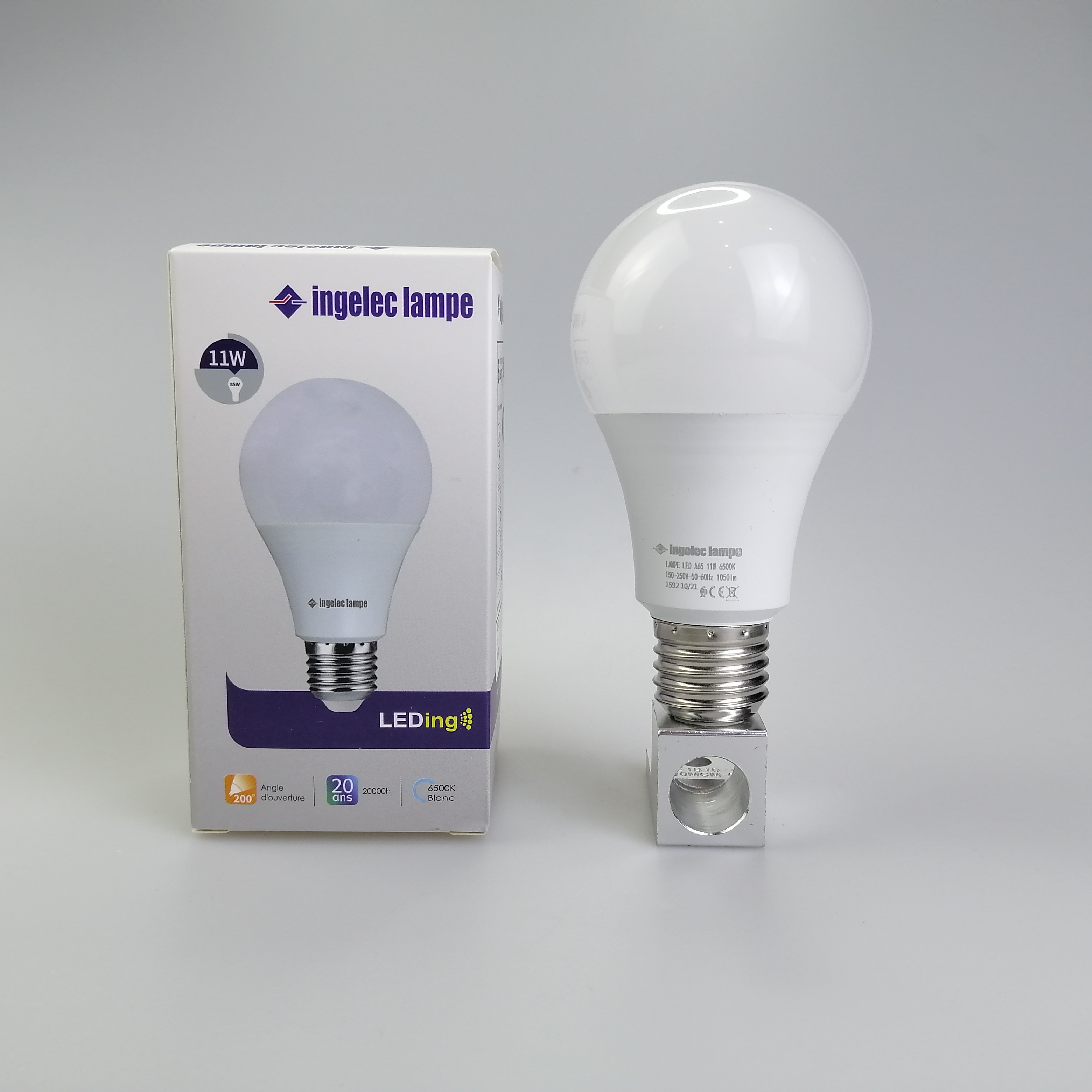 Ingelec Good quality rechargeable Screw mouth led emergency bulb light rechargeable lights charging bulb