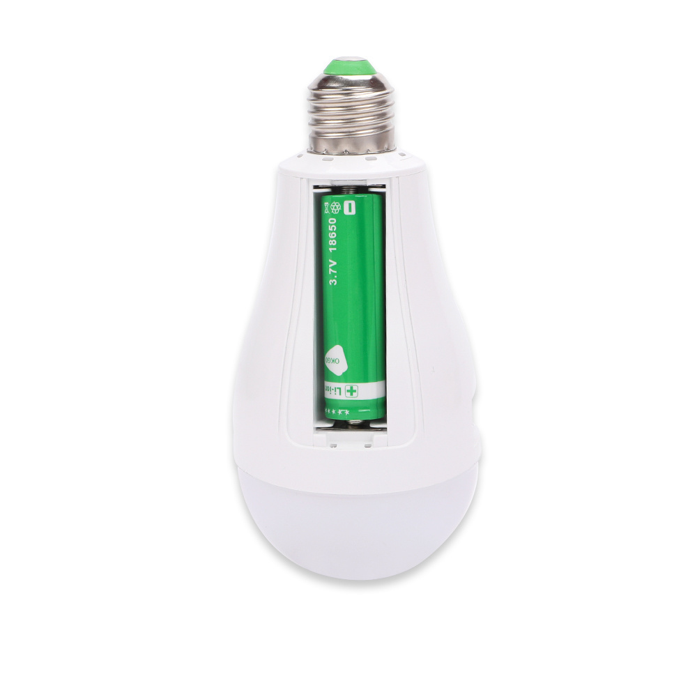 25W double battery LED emergency Bulb AC85-265V rechargeable emergency light Portable Camping Light battery replaceable