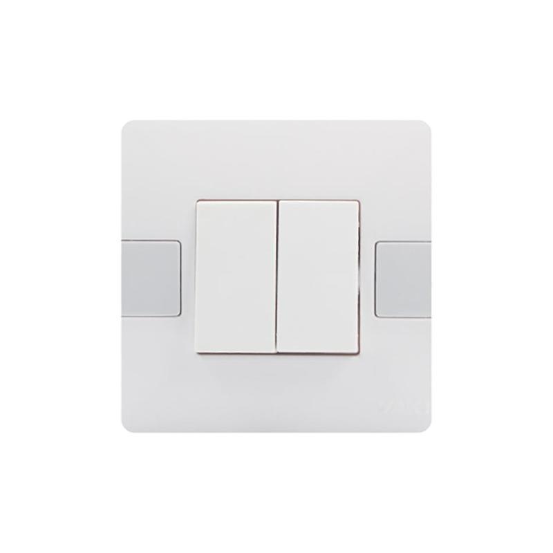 Wall Light Switches No Neutral For Keyboard Led 1 2 Gang Toggle Black Panel Board Key Brass Home Luxury Touch Gang Matter Switch