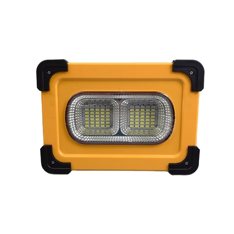 Warning Light Portable Outdoor Solar Charging Spotlight Ce Luces LED Plastic High Quality Cold and Warm White 220V 90 Theme Park