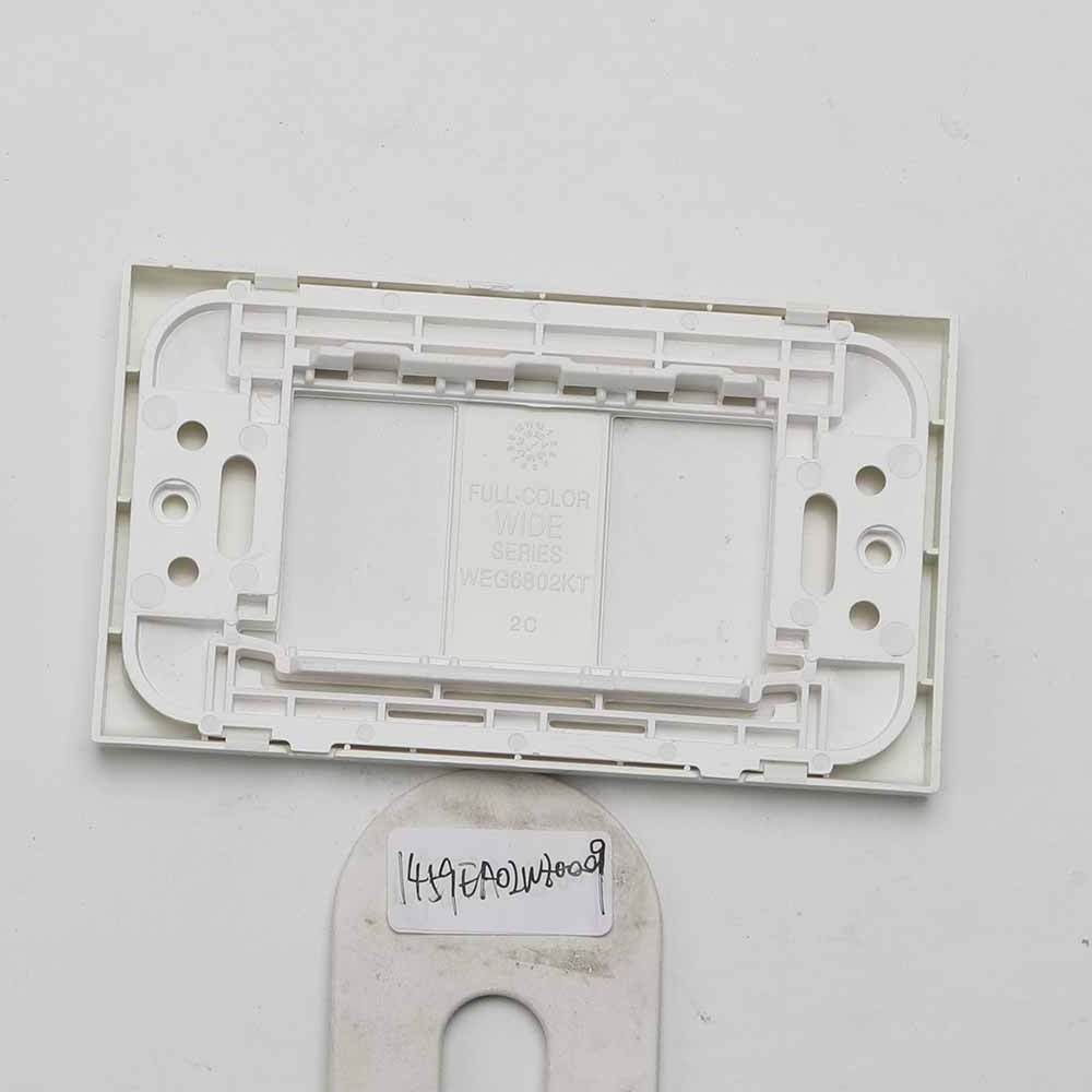 Hot Selling Single Double Gang Screwless Modular Wall Cover Plate