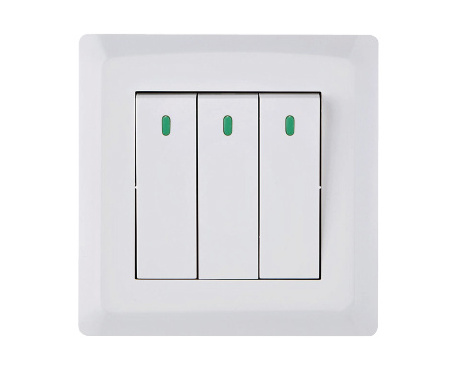 Bright color appliances Installation - electrical wall switch socket single and double power distribution plant