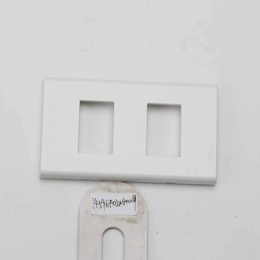 Hot Selling Single Double Gang Screwless Modular Wall Cover Plate