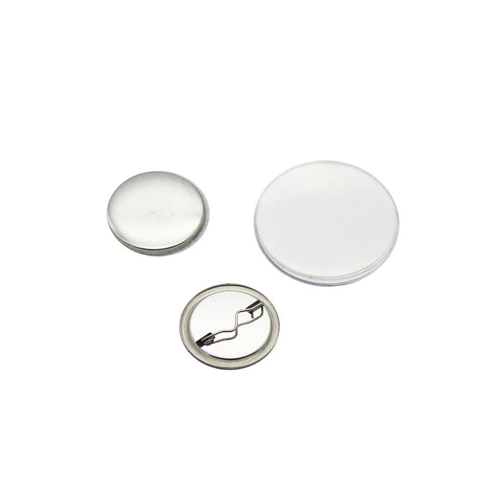 32mm pin button badge component 100 pieces