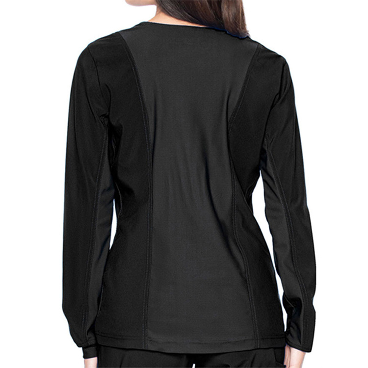 Urbane Performance Female Long Sleeve Medical Scrub Top Jacket Medical Suits Hospital Garment