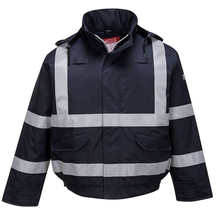 Customized Hi-Vis Anti-Static Flame Resistant Working Uniform Jacket