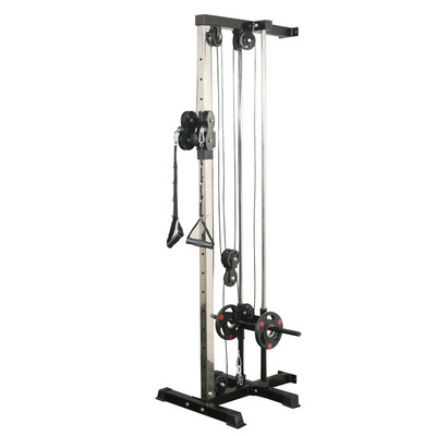 Gym Home Machine Lat Pull Down Row Wall Mounted Cable Pulley Machine