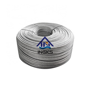 1-10mm EU standard steel wire rope sling galvanized high strength stainless steel wire rope