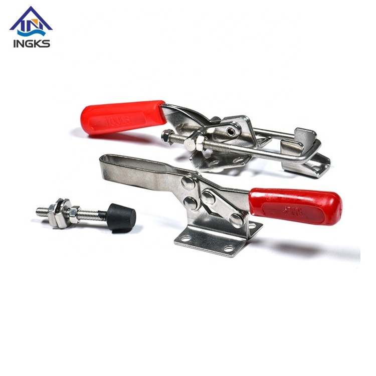 Metal Cabinet Fastener Draw Toolbox Spring Loaded Center Draw Industrial Type  Clamp Hasp Lock Padlock Hasp Toggle Latch