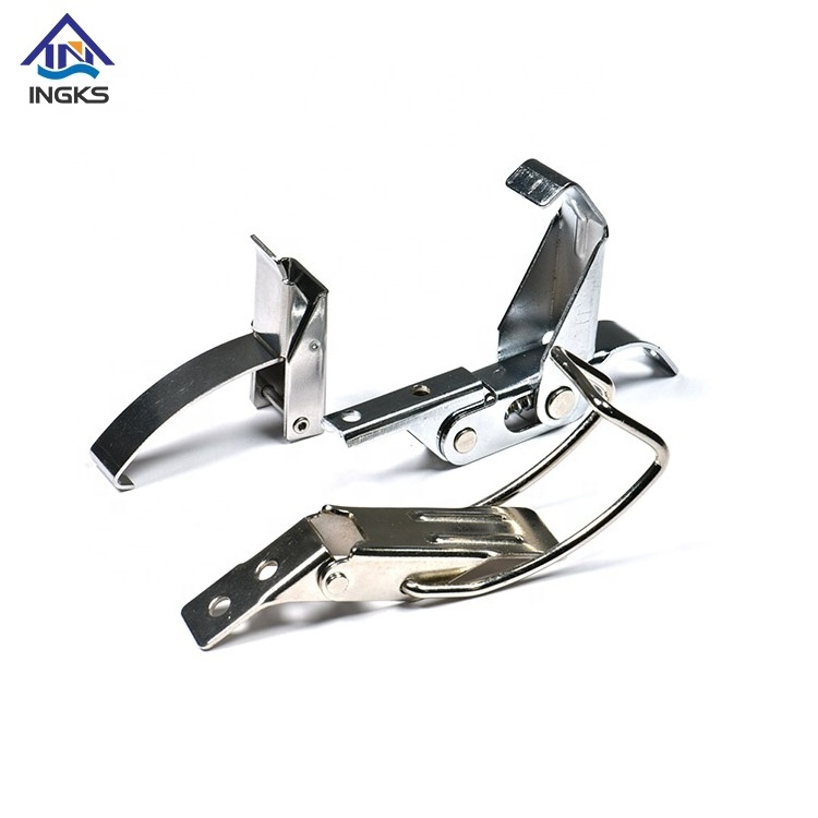 Metal Cabinet Fastener Draw Toolbox Spring Loaded Center Draw Industrial Type  Clamp Hasp Lock Padlock Hasp Toggle Latch