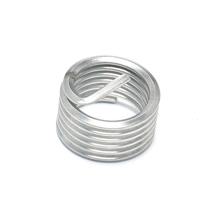 Manufacturer Direct Sale UNC #8-32 Stainless Steel Coil Insert Nut for Metal Free Running Thread Inserts