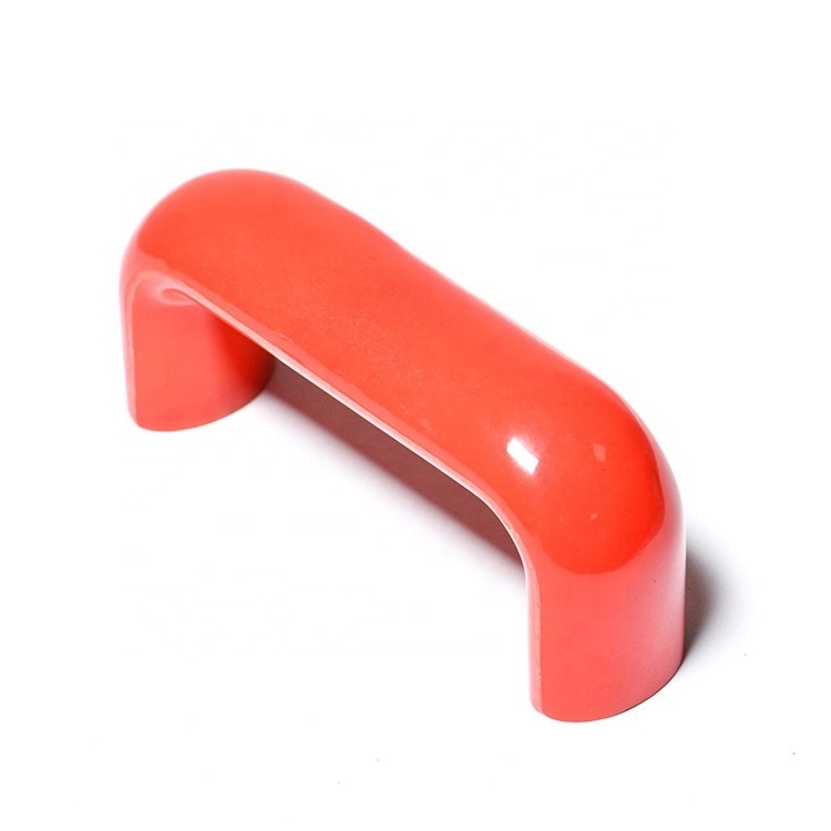 Insulated Case Oval CNC Machine Tool Industrial U-shaped Handles M8 Bakelite Handle Red Provided Modern Plain Kitchen Handles