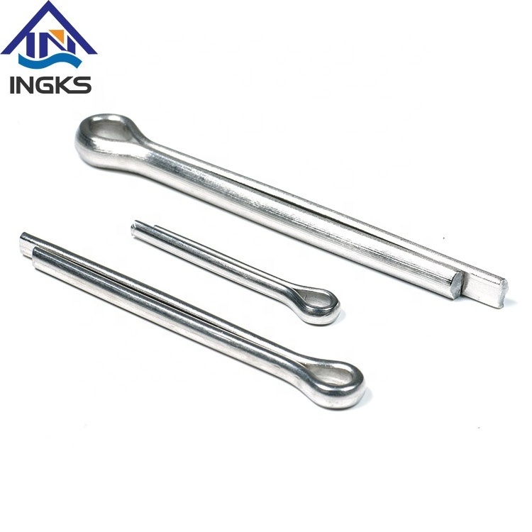 Ingks Stock GB91 DIN94 ISO1234 Standard Cotter Pin Carbon Stainless Steel Locking Steel Spring Clip Cotter Pin