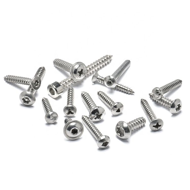 Supply Stainless Steel M1.6~M20 Self Tapping Drilling Security Machine Screw Bolt and Nut