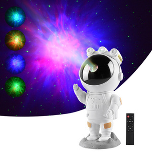 Popular usb star projector galaxy night light astronaut projector lights decoration with timer remote