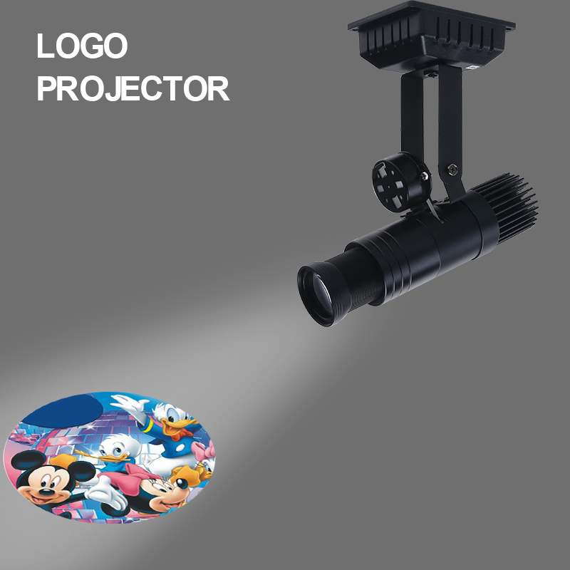 high definition indoor rotating 10W/20W/30W/50W Night Light Floor advertising  LED Projector Logo Light