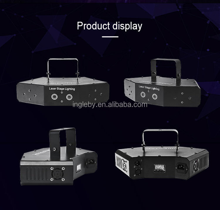 Popular RGB programmable  beam lights show text laser projector for party disco galaxy laser projector light for Christmas