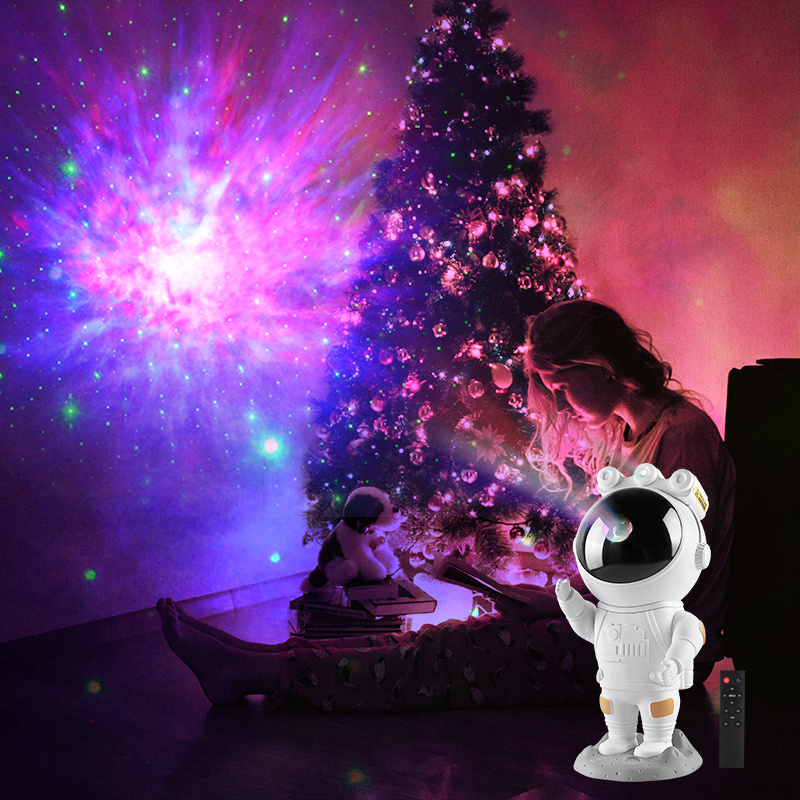 Spaceman LED starry sky night light with remote kids gift astronaut star galaxy projector light