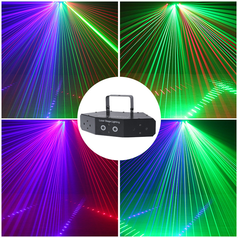 Popular RGB programmable  beam lights show text laser projector for party disco galaxy laser projector light for Christmas