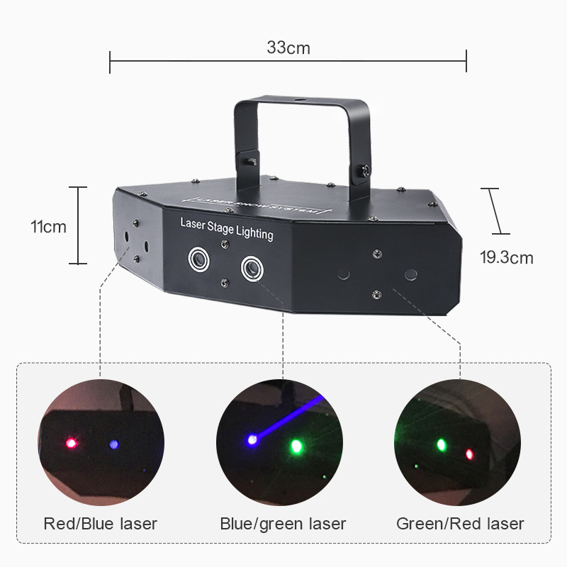 Popular RGB programmable  beam lights show text laser projector for party disco galaxy laser projector light for Christmas