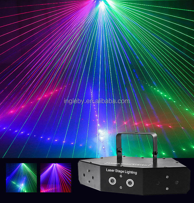 Popular RGB programmable  beam lights show text laser projector for party disco galaxy laser projector light for Christmas