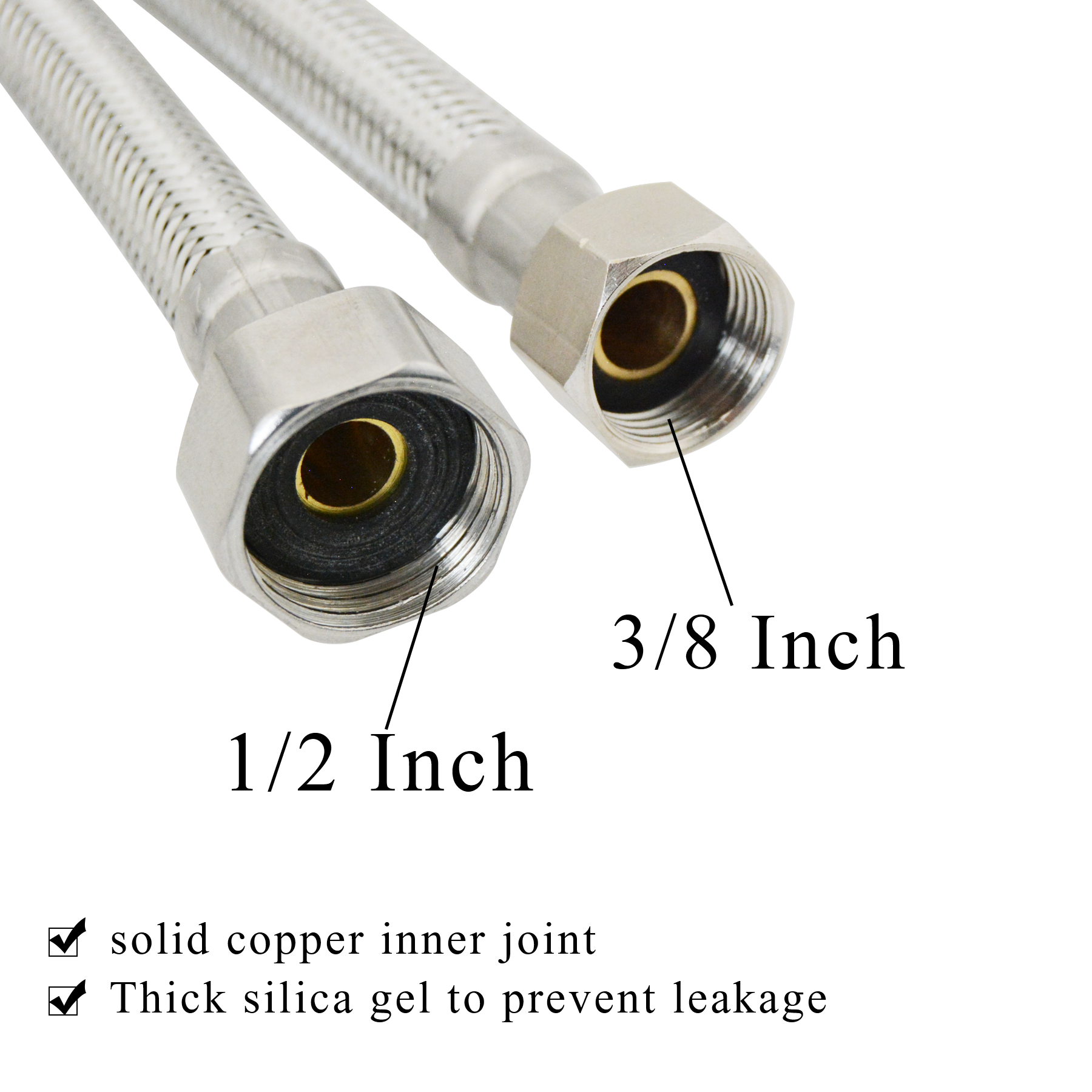 Faucet Supply Lines,G1/2