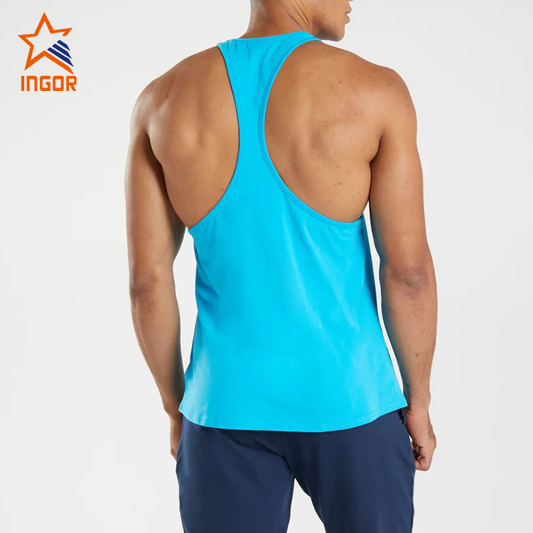 Ingor Sports Wear Y Back bodybuilding Gym Custom Stringer Tank Top Men