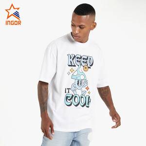 Ingor Apparel Fashion Cloth Shirts Printed T Shirt Oversized Men