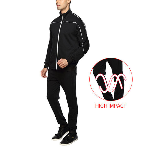 jogger wholesale adult training pants blank sweat suits polyester custom velour high quality sportswear tracksuits men