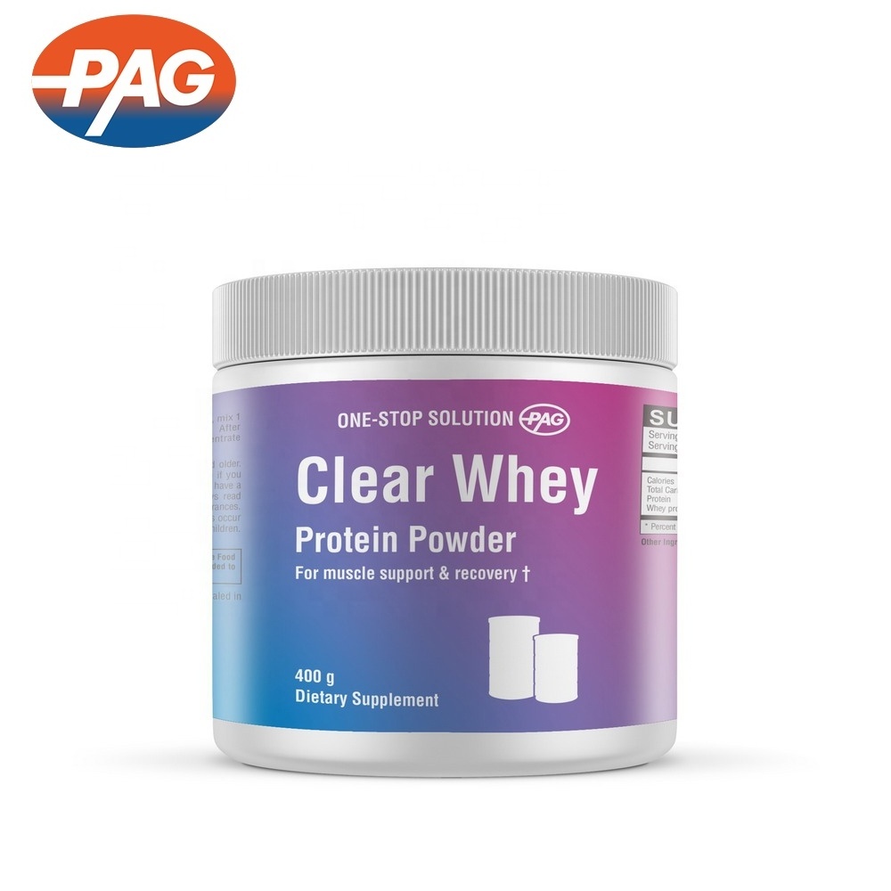 German Quality Premium Sport Supplements Private Label Energy Booster Protein Powder Whey 400G Clear Whey Protein Powder