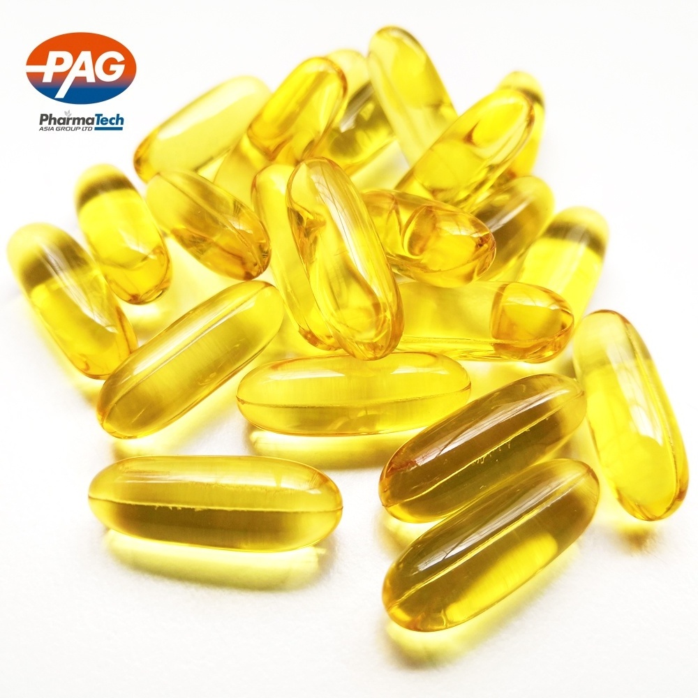 Fish Oil Wholesale Private Label Omega 3 Deep Sea Fish Oil 33/22 500Mg Softgel Capsule