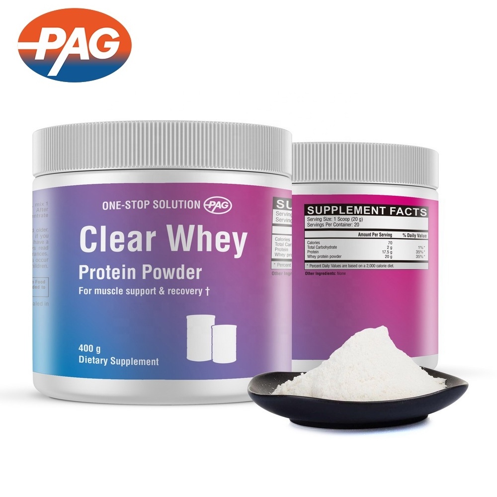 German Quality Premium Sport Supplements Private Label Energy Booster Protein Powder Whey 400G Clear Whey Protein Powder