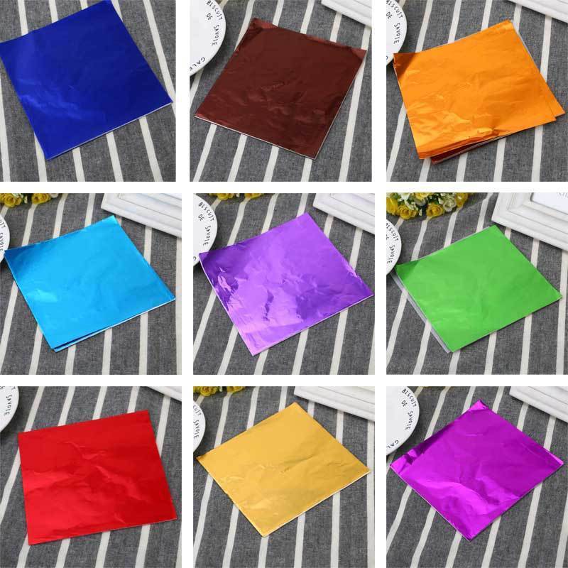 Colorful  Aluminium foil chocolate gift wrapping paper