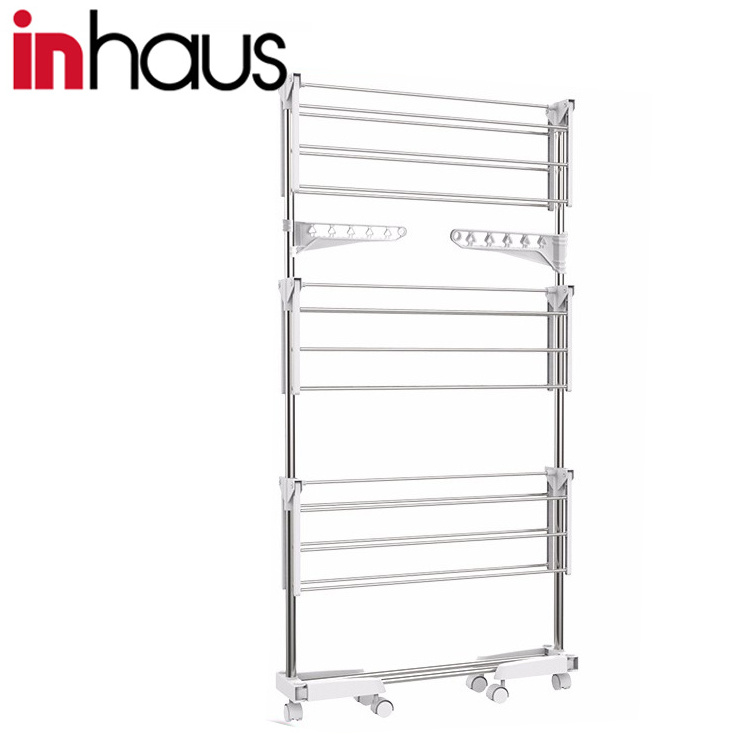 Multi-Purpose metal Clothing Garment Rack Heavy Duty Garment Rack