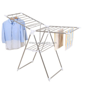 Butterfly Shape Garment Rack Shirts Clothing Type and Adjustable Style clothes drying rack