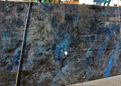 labradorite blue granite kitchen countertop