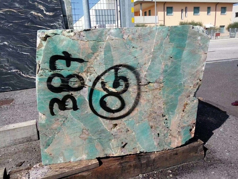 cheap polished amazonite granite slabs wholesale