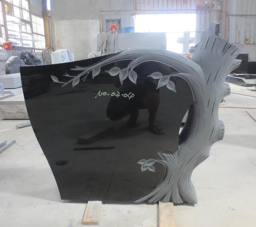 Competitive Price Granite Monument Professional Carved Gravestone Good Quality Tree Headstone