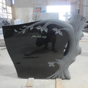 Competitive Price Granite Monument Professional Carved Gravestone Good Quality Tree Headstone