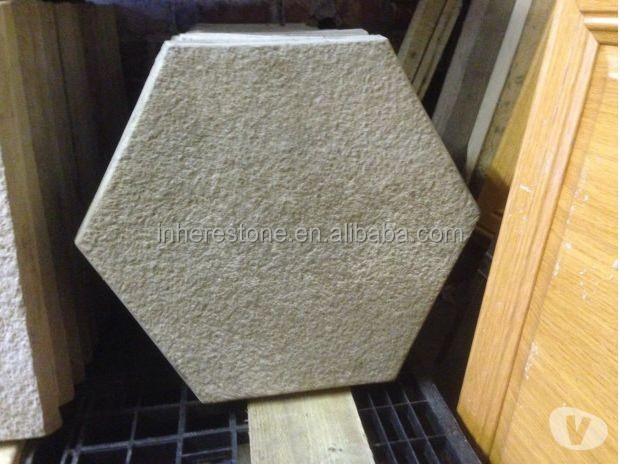 Custom high quality hexagon concrete granite paving stone