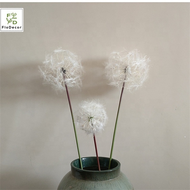 Large Size Artificial Dandelion Flower Simulation Single Stem Dandelion Hotel Wedding Party Decoration