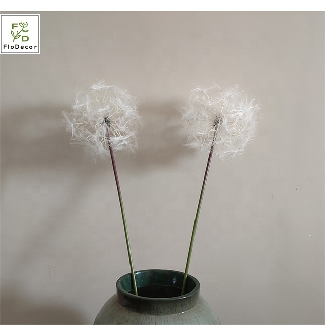 Large Size Artificial Dandelion Flower Simulation Single Stem Dandelion Hotel Wedding Party Decoration