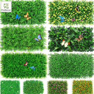 40x60cm Plastic Artificial Green Grass Wall Lawn Garden Decoration Encryption Green Plant Lawn Stage Background Wall